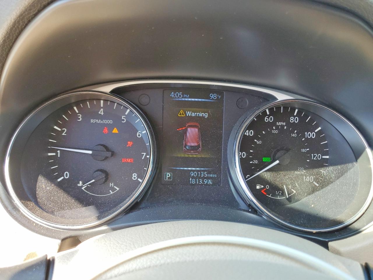 2015 Nissan Rogue Sv Red vin: 5N1AT2MV8FC752657
