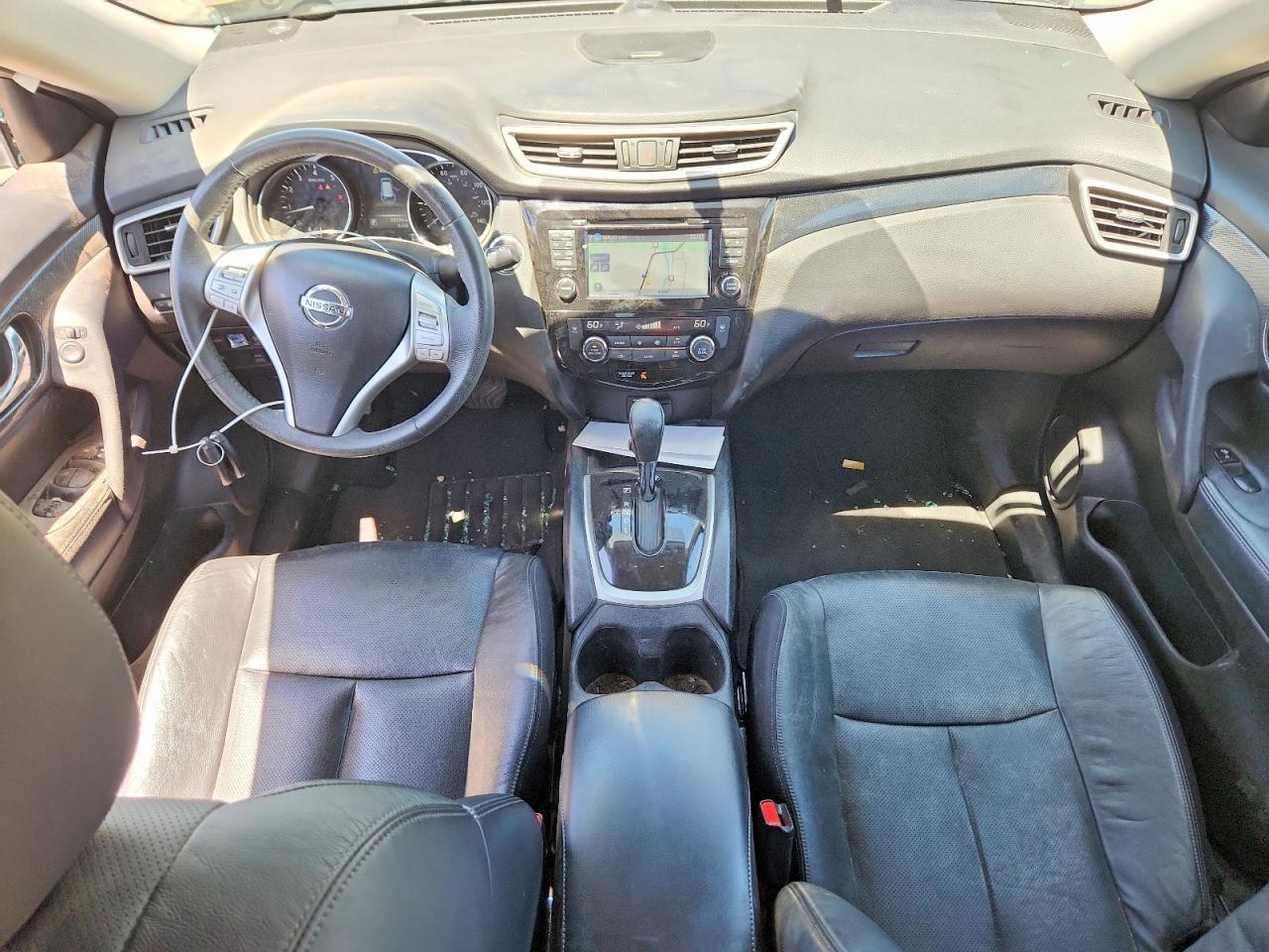 2015 Nissan Rogue Sl Gold vin: 5N1AT2MV8FC772763
