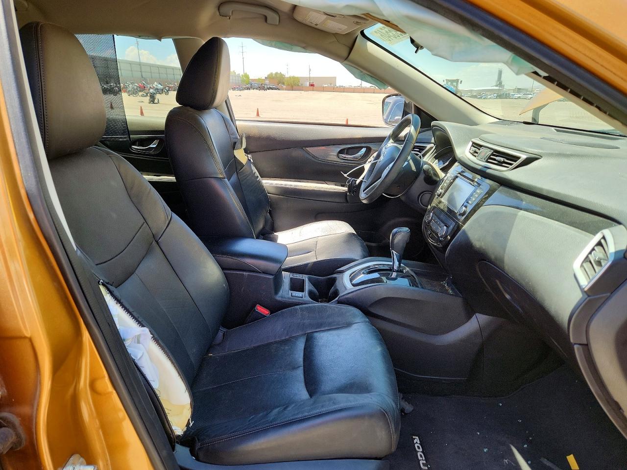2015 Nissan Rogue Sl Gold vin: 5N1AT2MV8FC772763