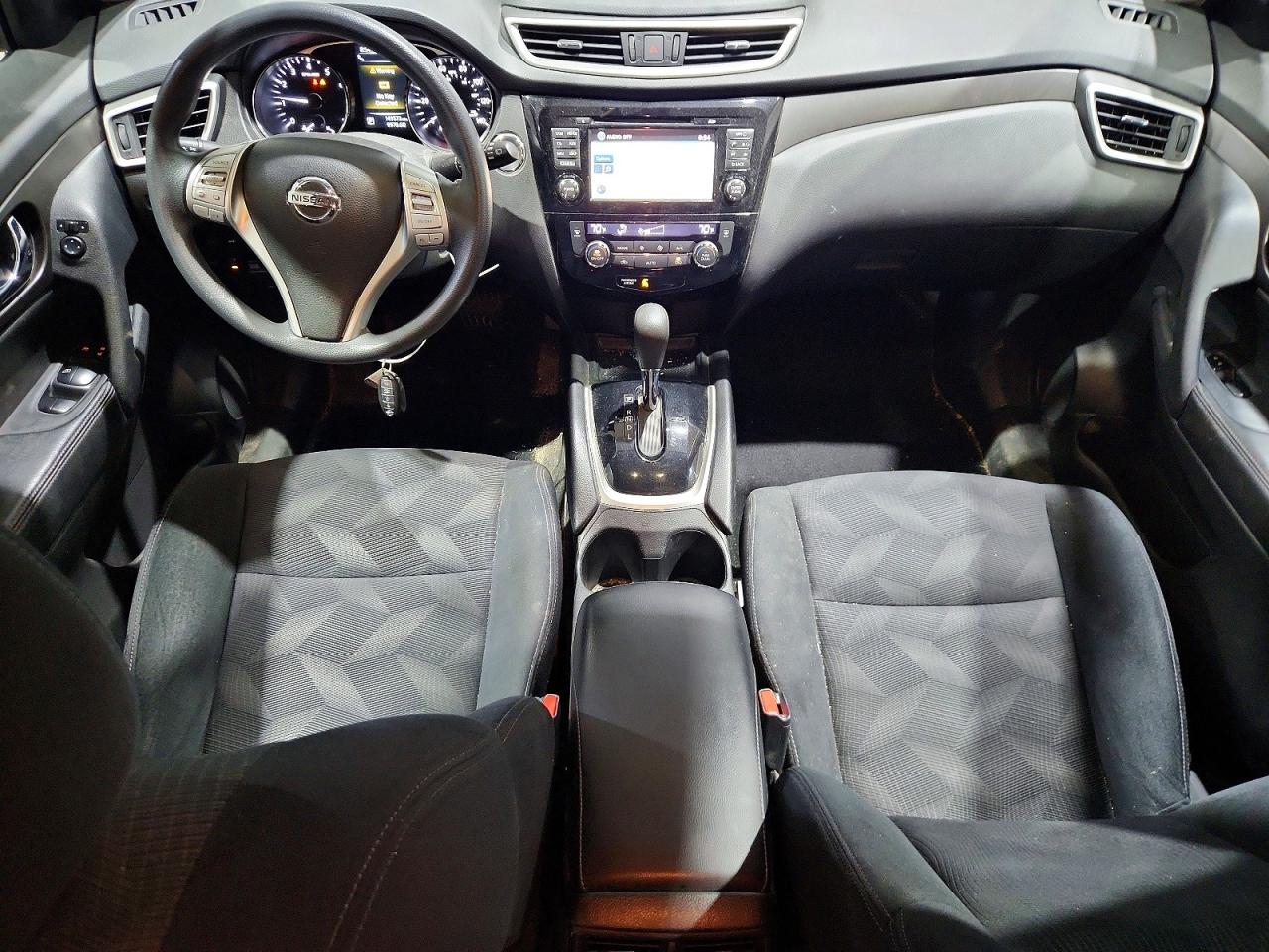 2015 Nissan Rogue Sv Gray vin: 5N1AT2MV8FC809200