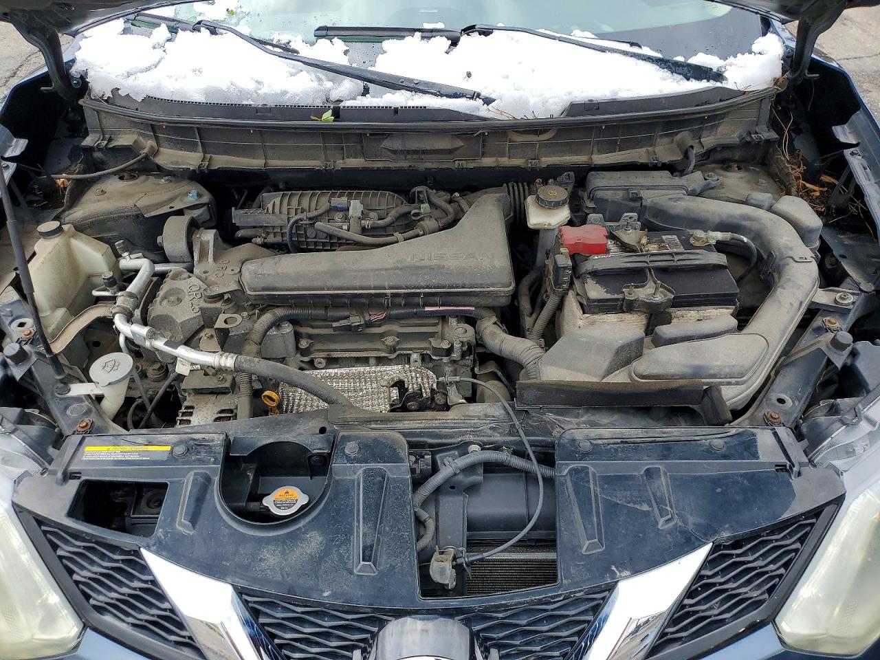 2015 Nissan Rogue Sl Синий vin: 5N1AT2MV8FC812081