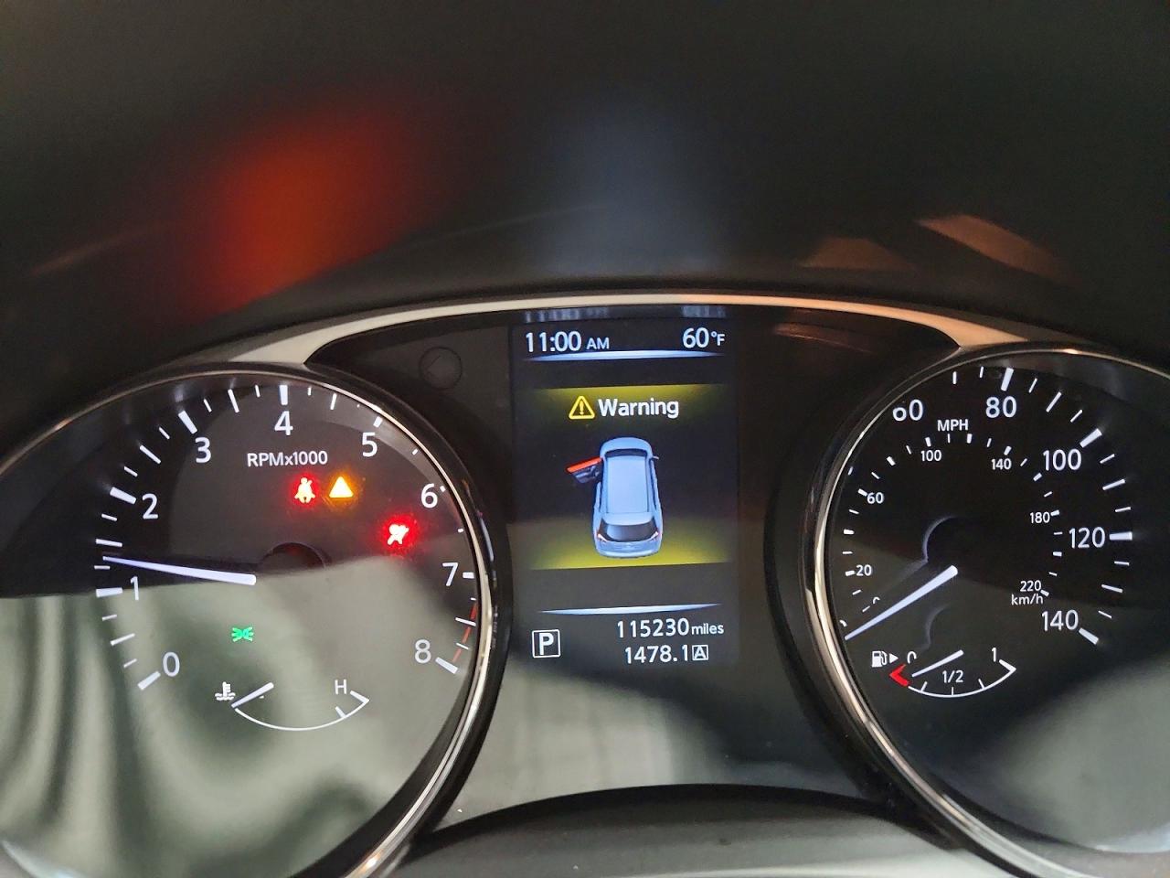 2015 Nissan Rogue Sl Gray vin: 5N1AT2MV8FC829124