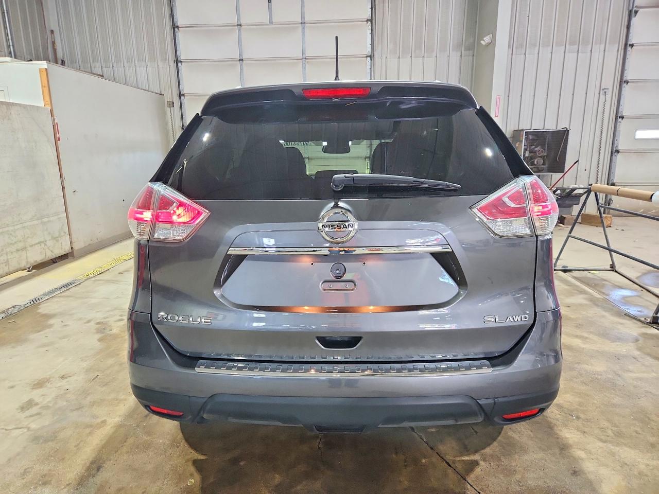 2015 Nissan Rogue Sl Gray vin: 5N1AT2MV8FC829124
