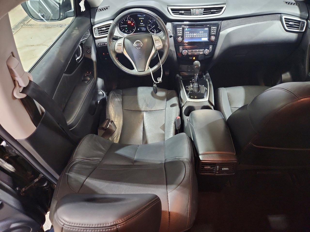 2015 Nissan Rogue Sl Gray vin: 5N1AT2MV8FC829124