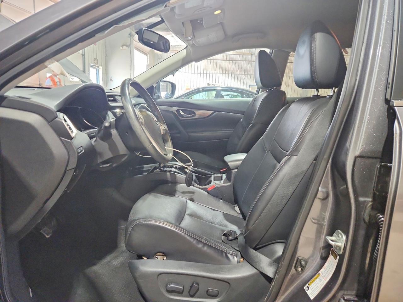 2015 Nissan Rogue Sl Gray vin: 5N1AT2MV8FC829124