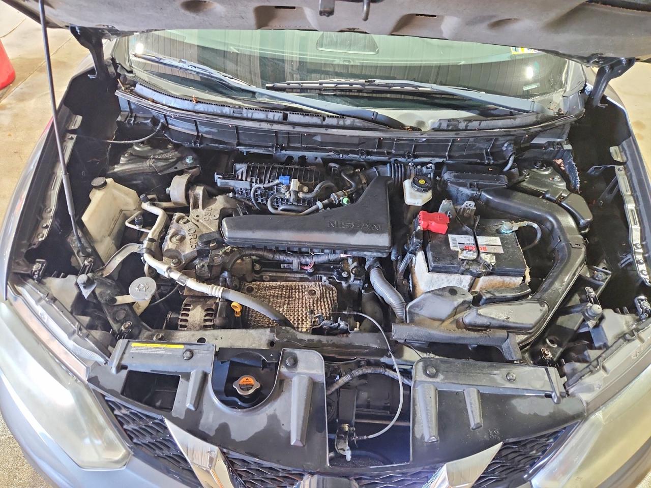 2015 Nissan Rogue Sl Gray vin: 5N1AT2MV8FC829124