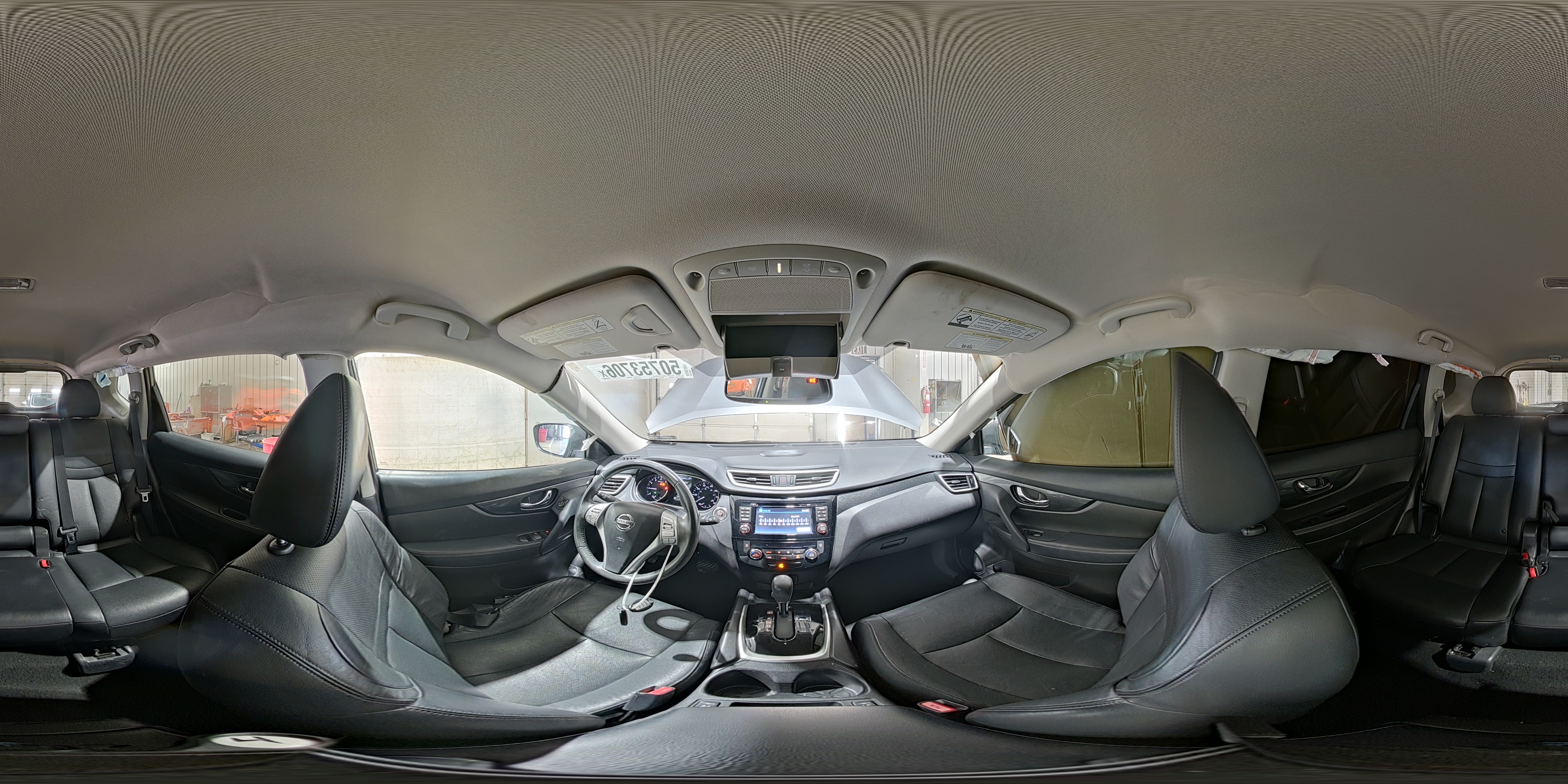 2015 Nissan Rogue Sl Gray vin: 5N1AT2MV8FC829124