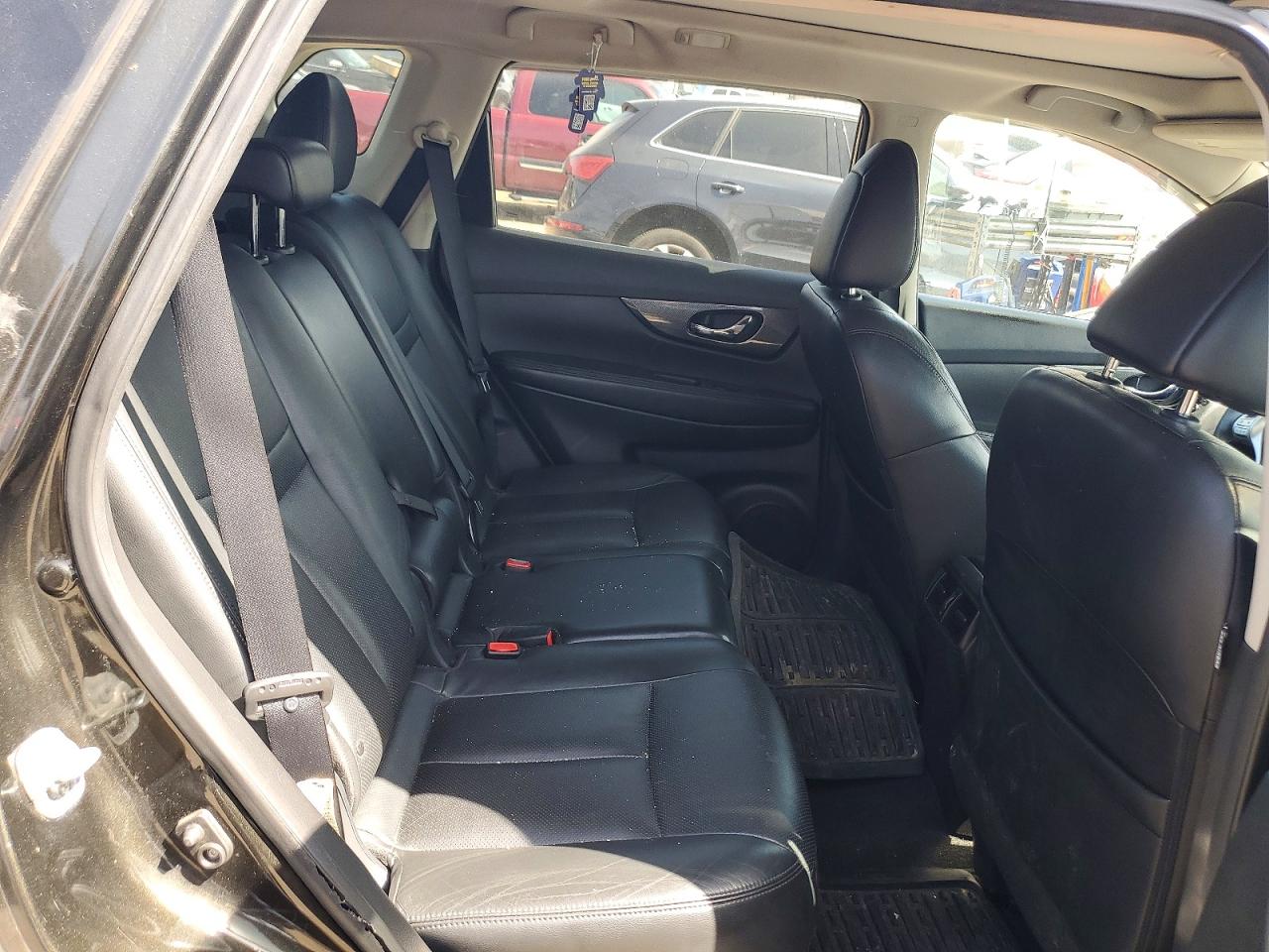 2015 Nissan Rogue Sl Green vin: 5N1AT2MV8FC834470