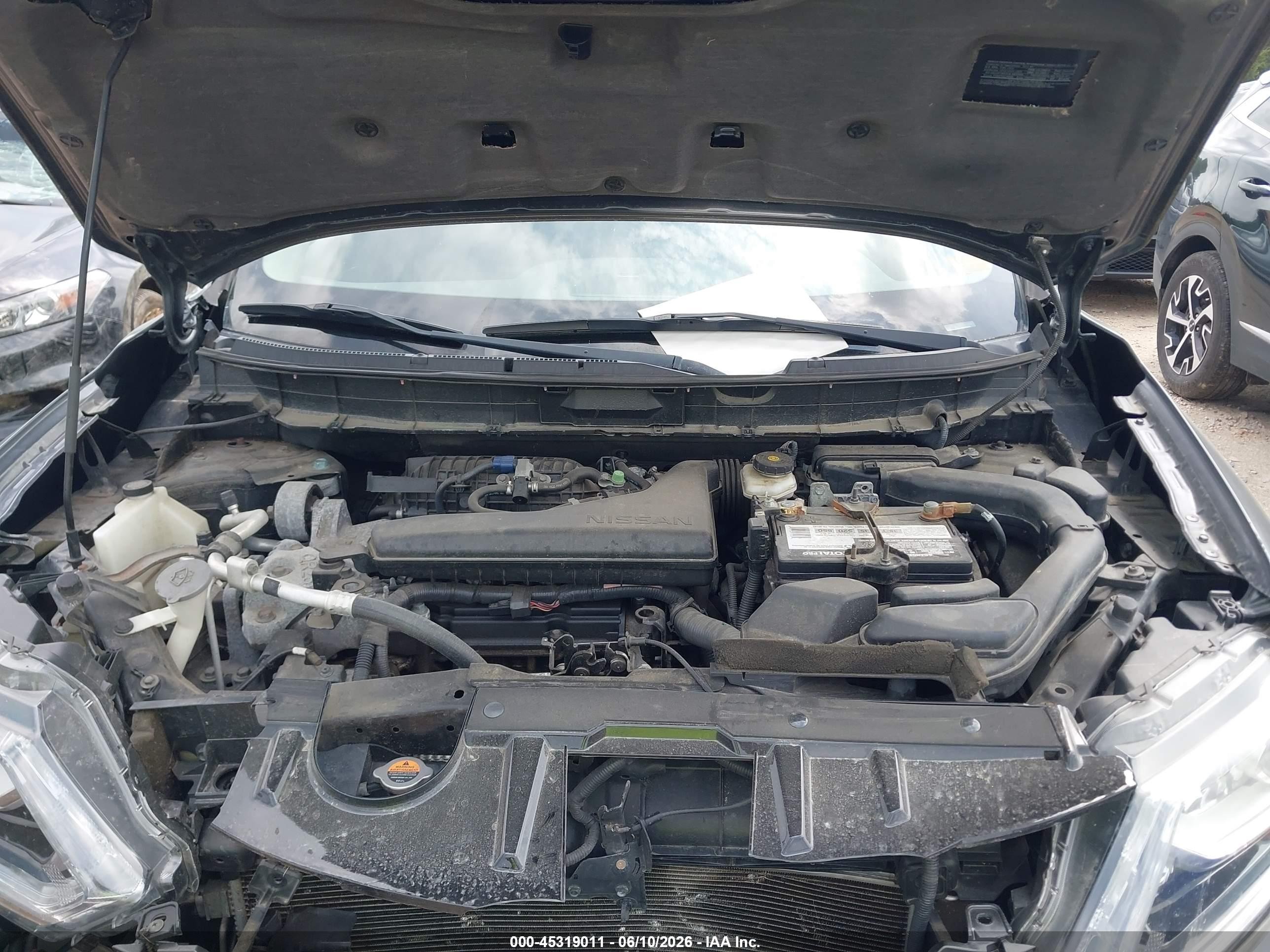 2015 Nissan Rogue Sl Gray vin: 5N1AT2MV8FC845033