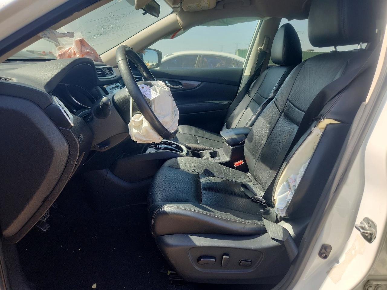 2015 Nissan Rogue Sl Белый vin: 5N1AT2MV8FC862253