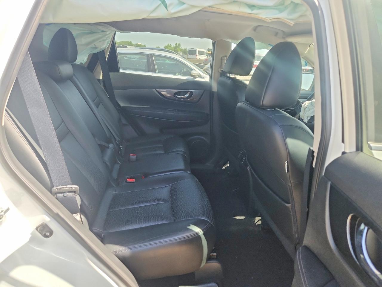2015 Nissan Rogue Sl Белый vin: 5N1AT2MV8FC862253
