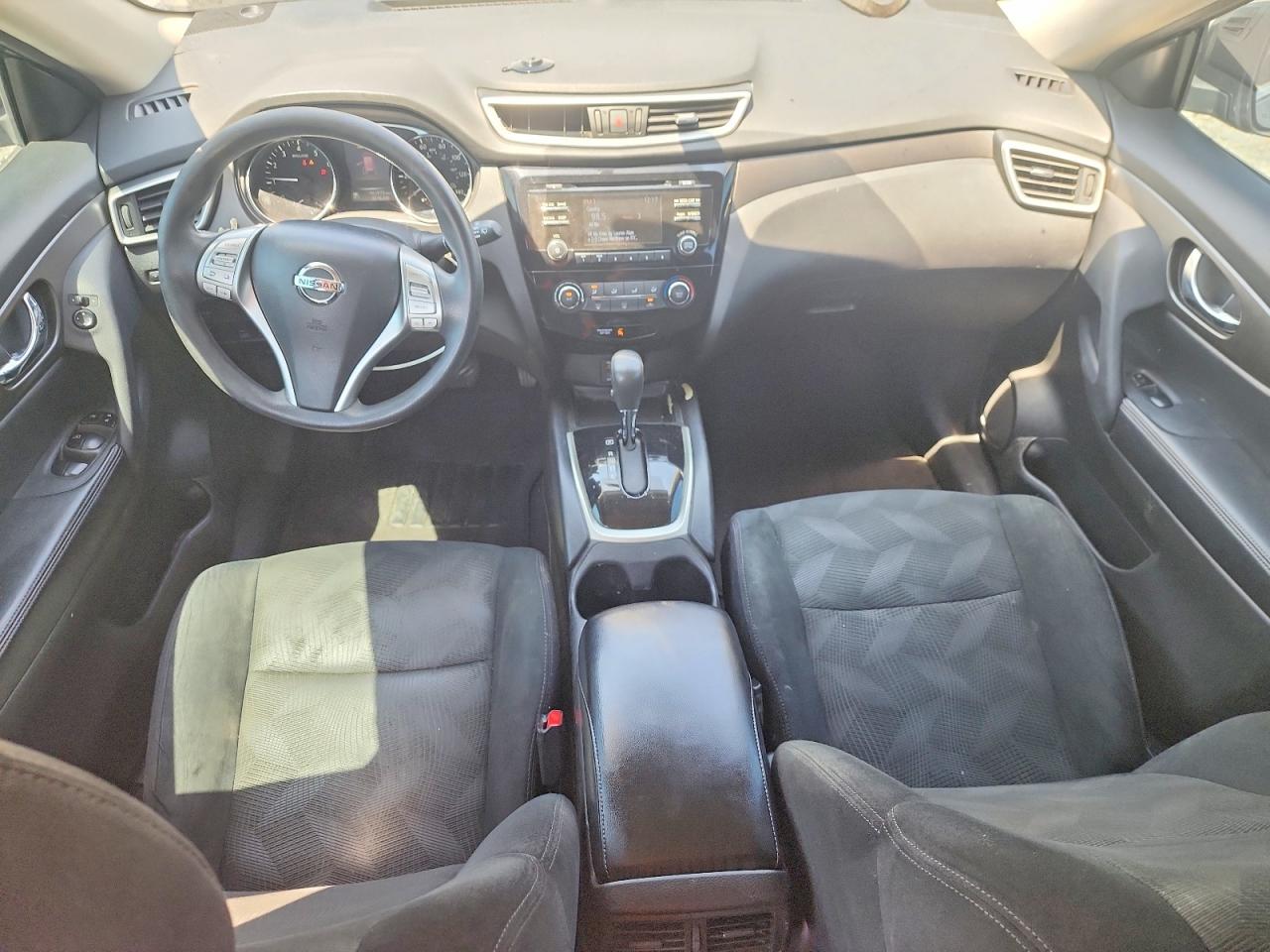 2015 Nissan Rogue S Gray vin: 5N1AT2MV8FC883698