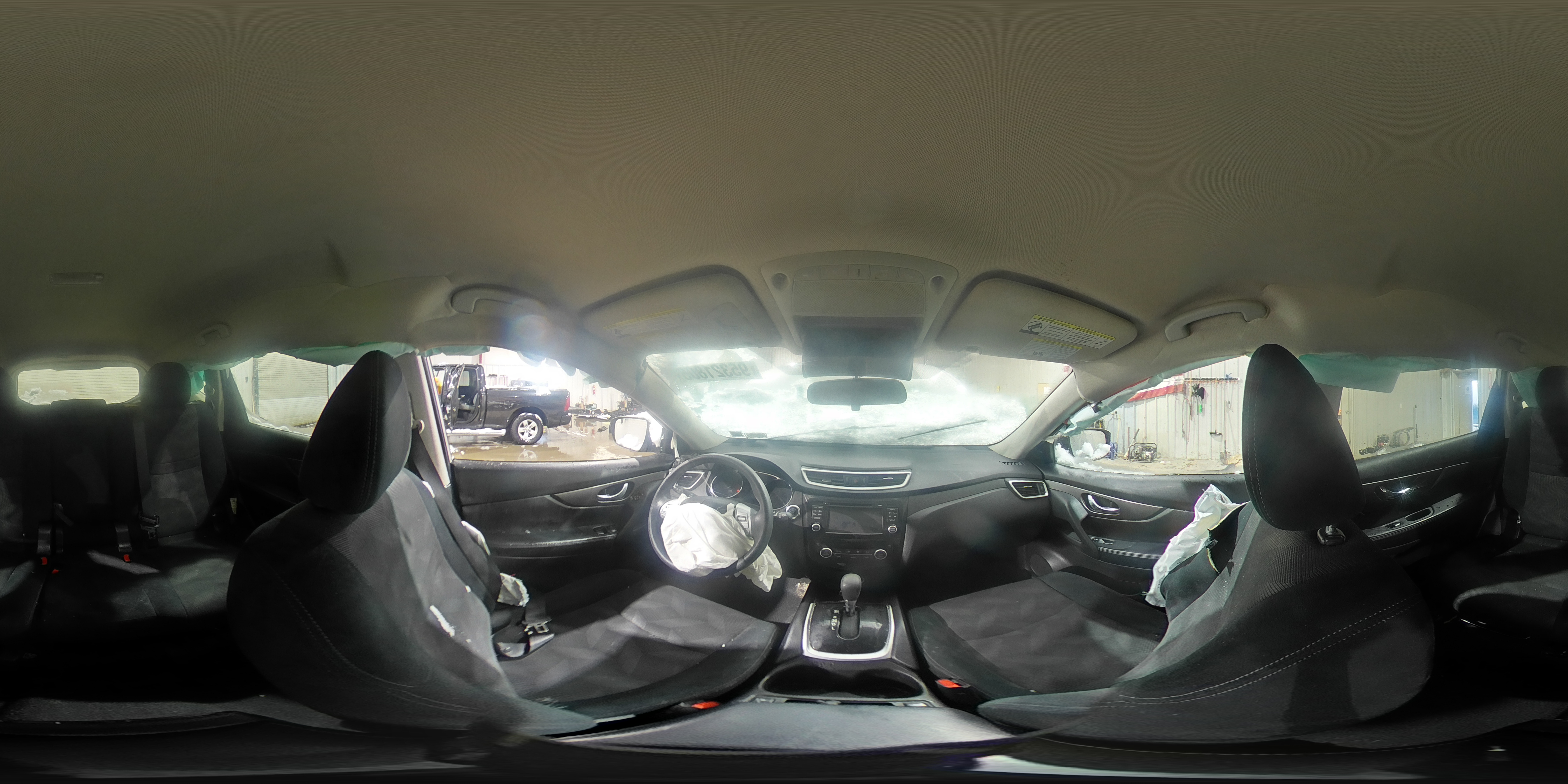 2015 Nissan Rogue Sv Silver vin: 5N1AT2MV8FC913590