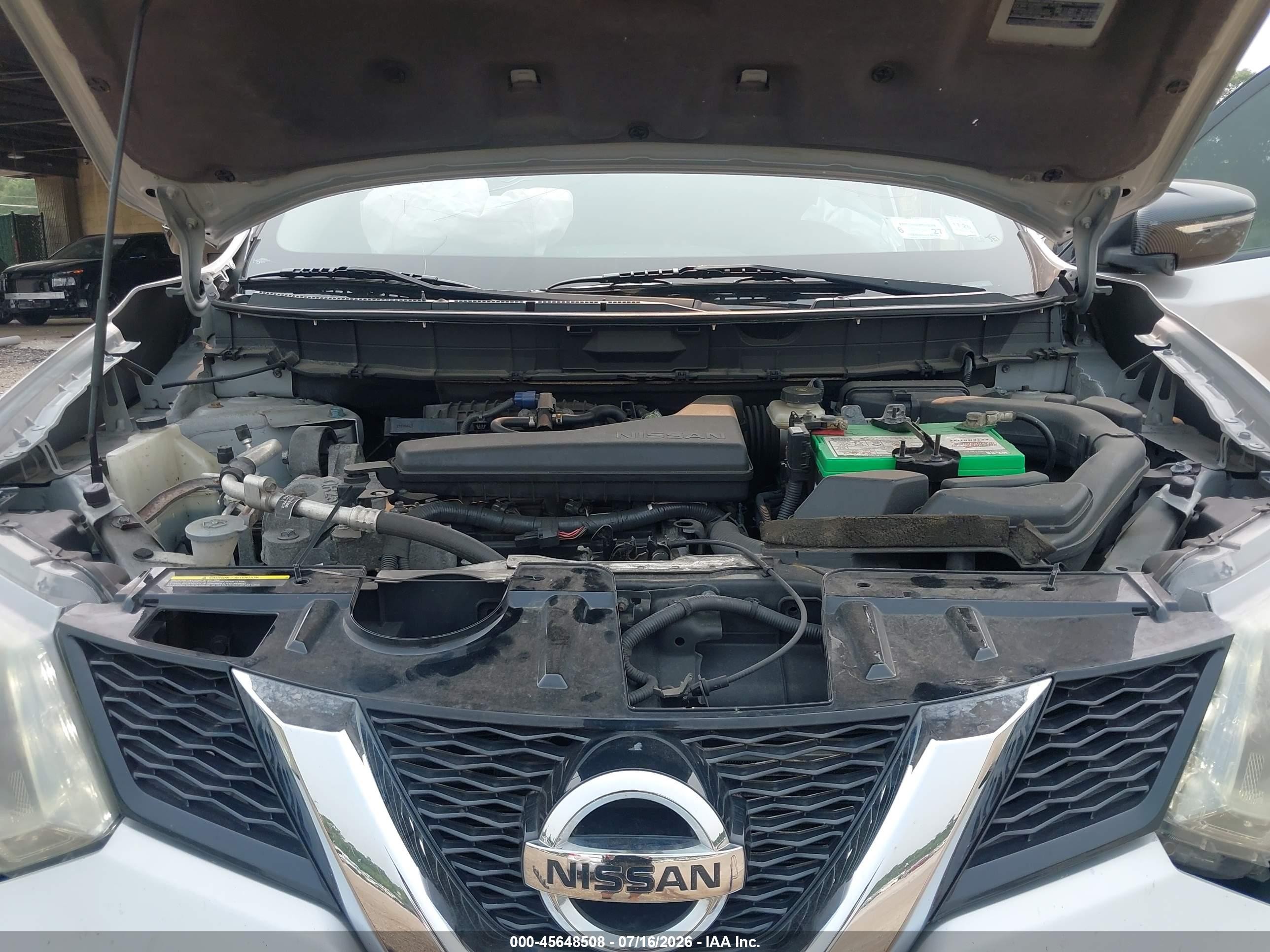 2015 Nissan Rogue Sv Gray vin: 5N1AT2MV8FC927036