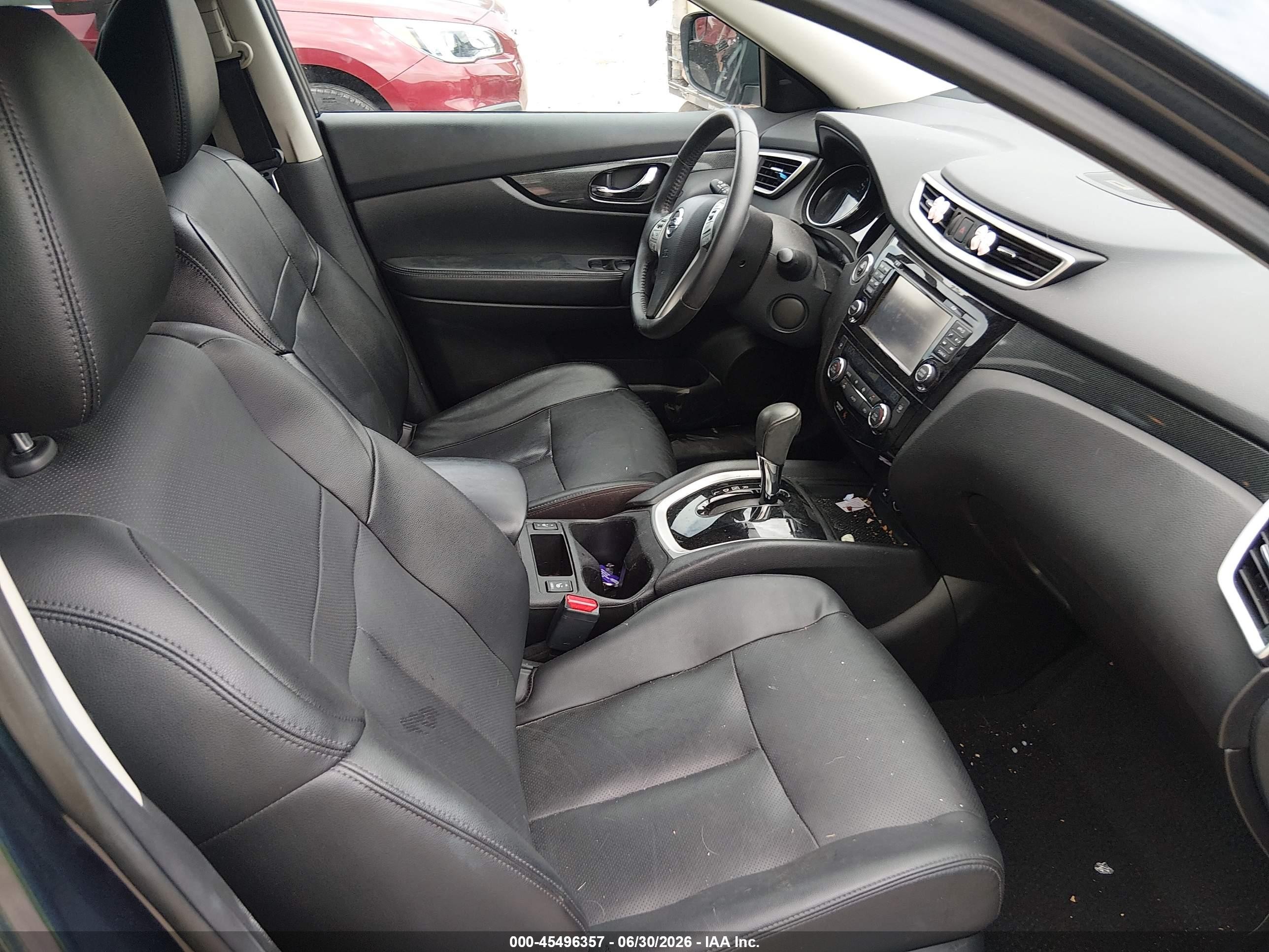 2015 Nissan Rogue S/sl/sv Dark Blue vin: 5N1AT2MV8FC889081