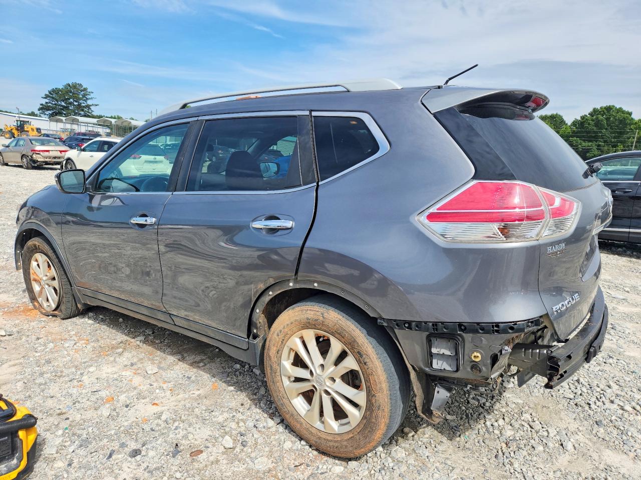 2016 Nissan Rogue Sv Gray vin: 5N1AT2MV8GC841095