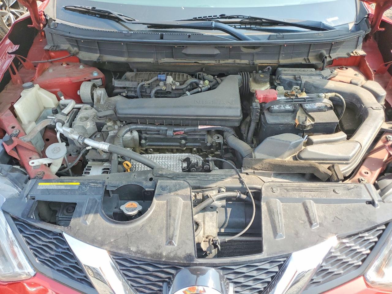 2016 Nissan Rogue S Maroon vin: 5N1AT2MV8GC916670