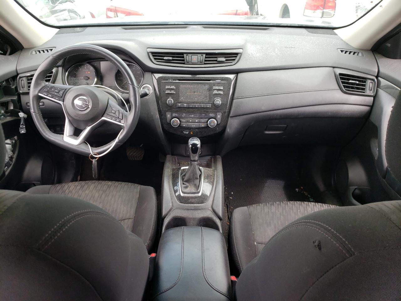 2017 Nissan Rogue Sv Black vin: 5N1AT2MV8HC820085
