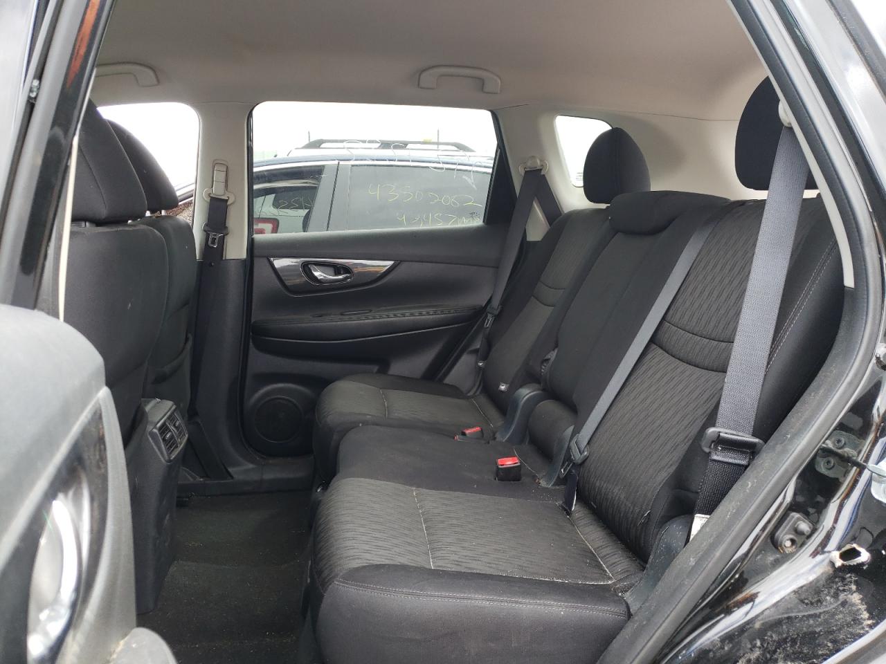 2017 Nissan Rogue Sv Black vin: 5N1AT2MV8HC820085