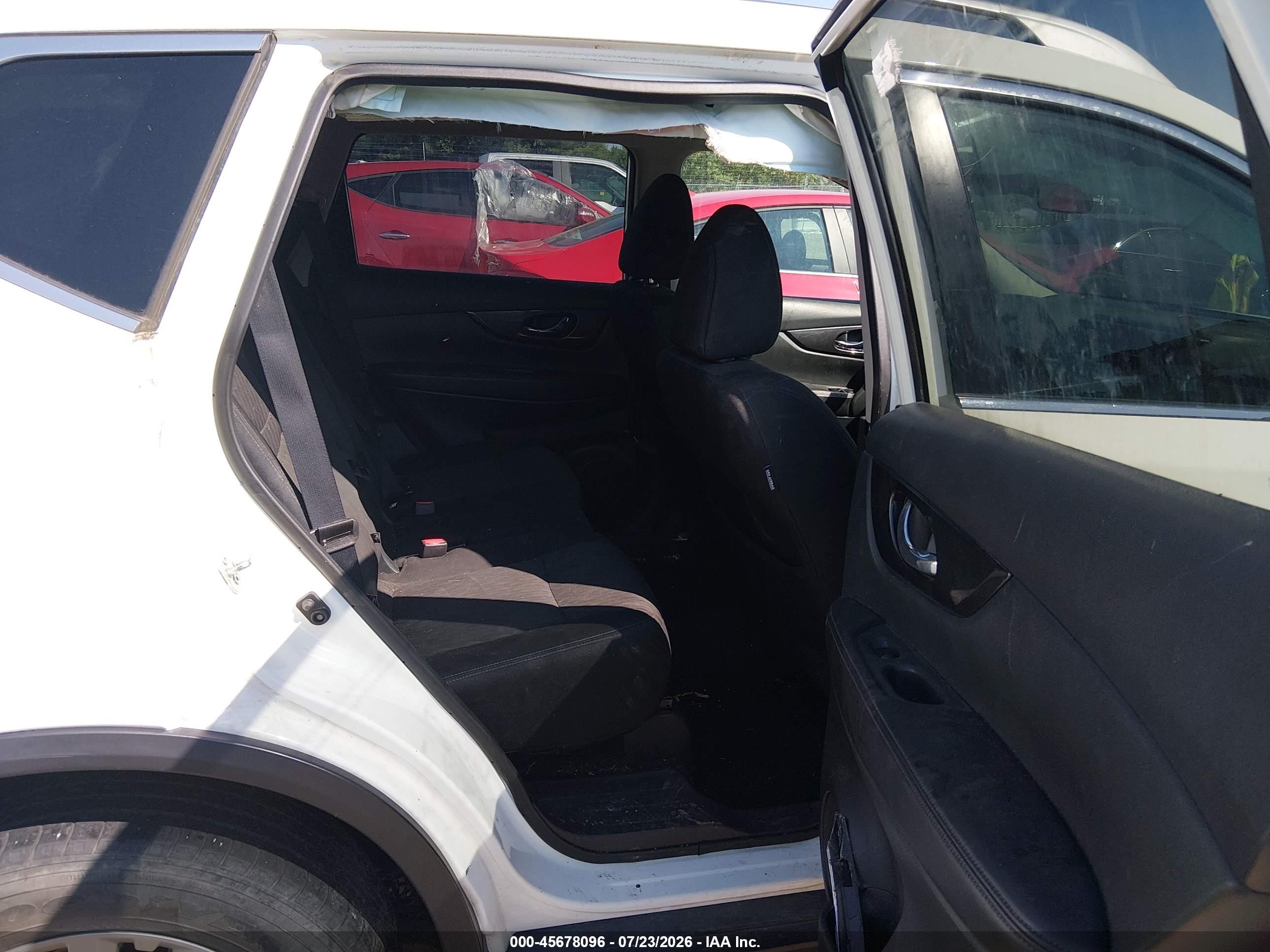 2018 Nissan Rogue Sv White vin: 5N1AT2MV8JC780807