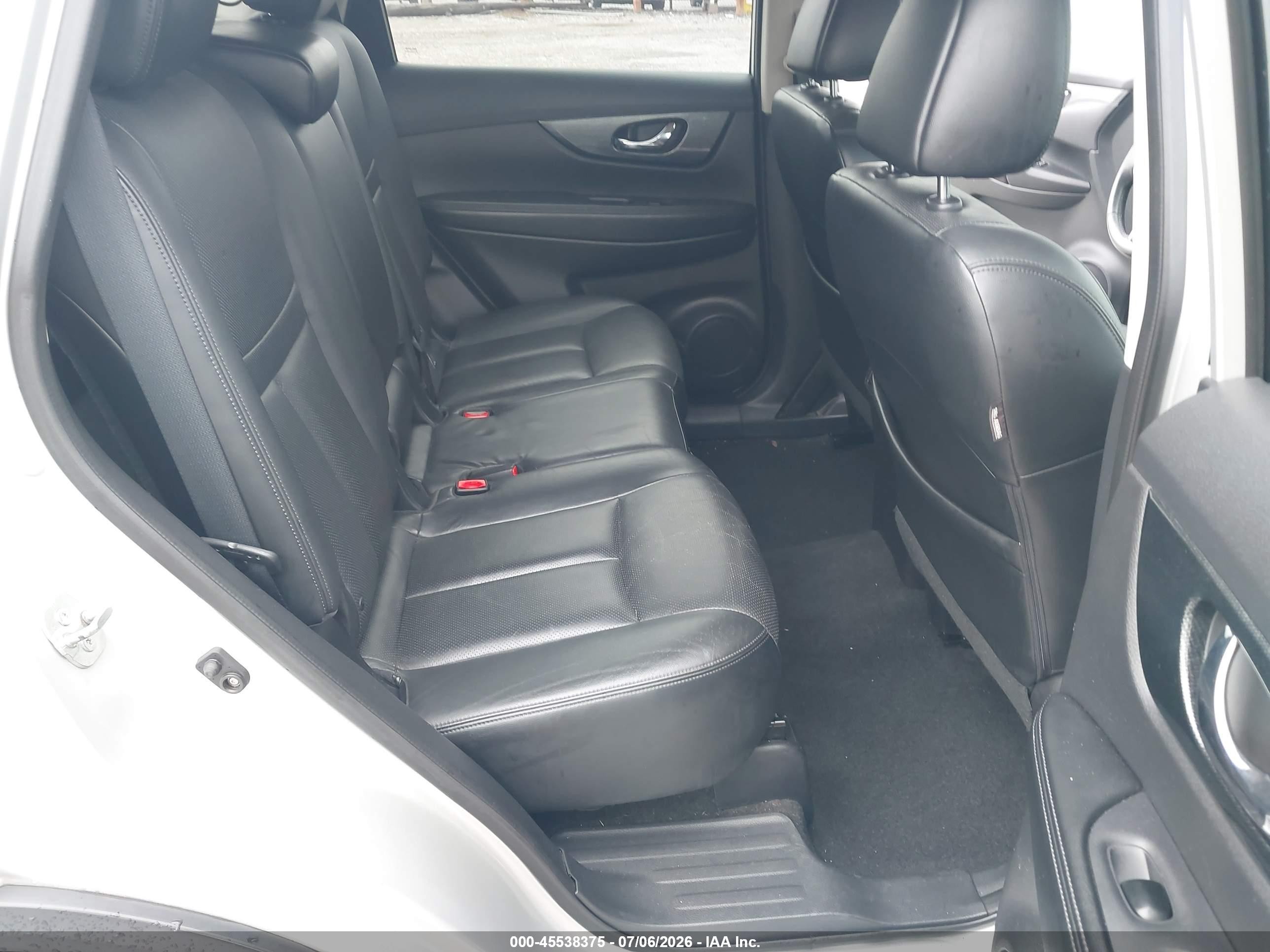 2014 Nissan Rogue Sl Silver vin: 5N1AT2MV9EC754500