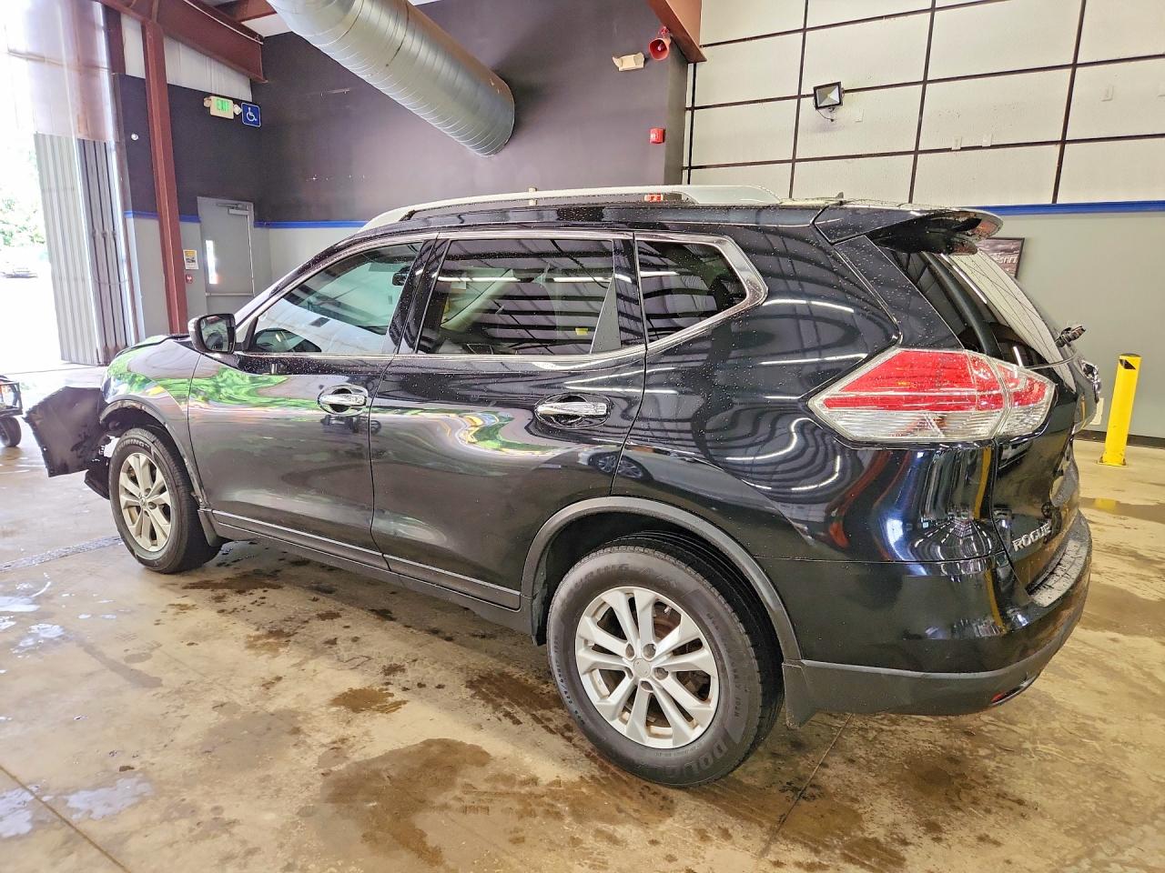 2014 Nissan Rogue Sv Black vin: 5N1AT2MV9EC763083