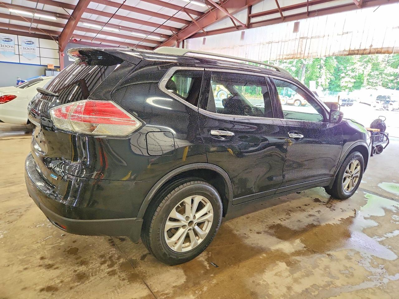 2014 Nissan Rogue Sv Black vin: 5N1AT2MV9EC763083