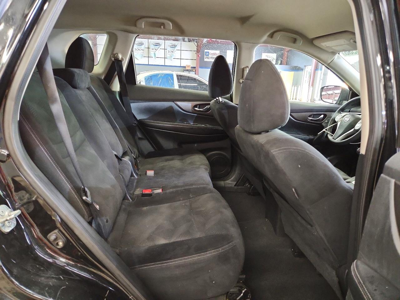 2014 Nissan Rogue Sv Black vin: 5N1AT2MV9EC763083