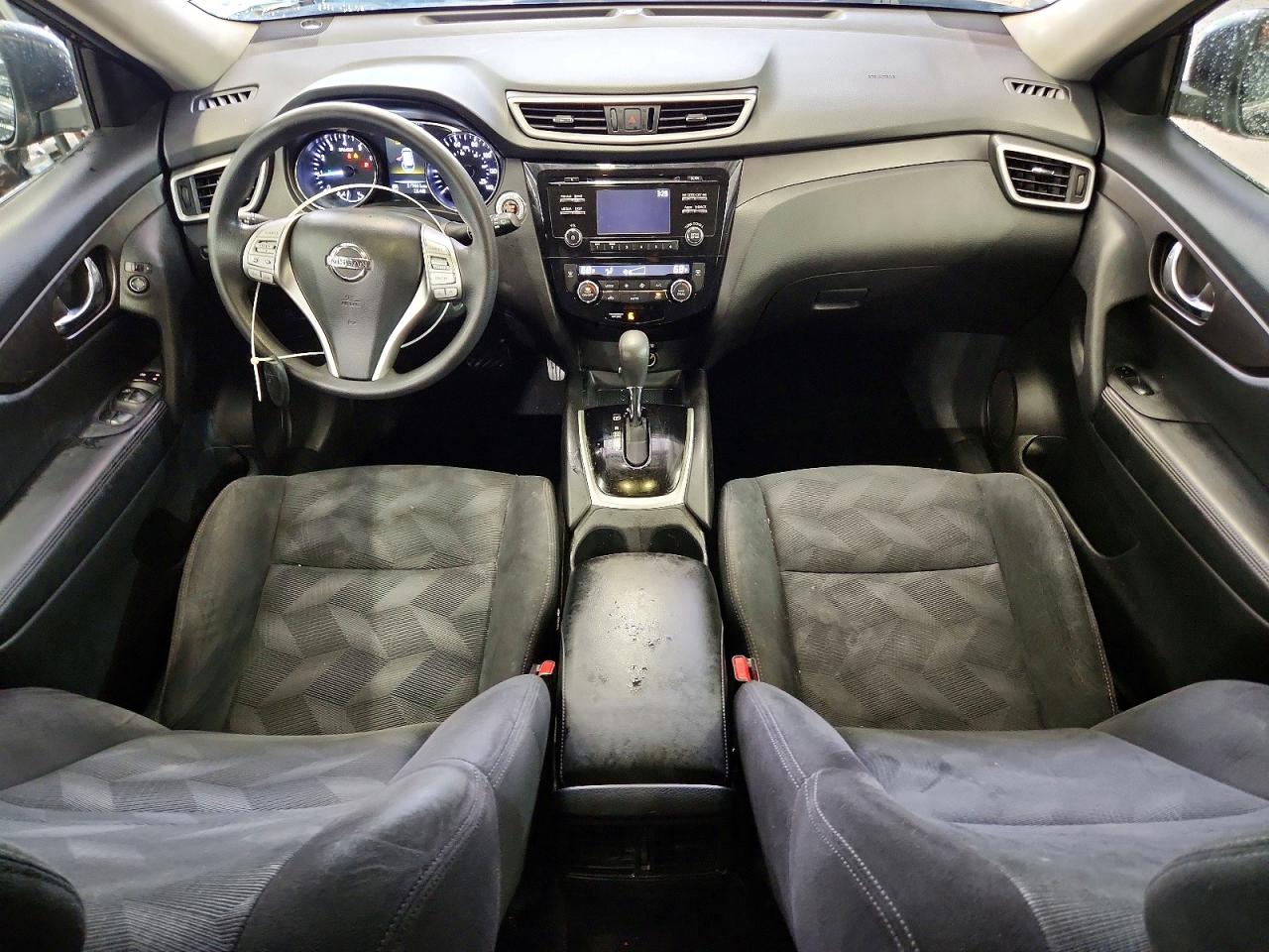 2014 Nissan Rogue Sv Black vin: 5N1AT2MV9EC763083
