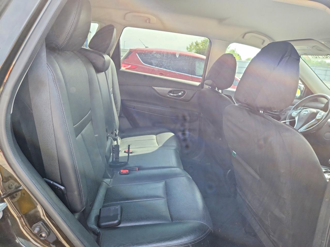 2014 Nissan Rogue Sl Black vin: 5N1AT2MV9EC784290