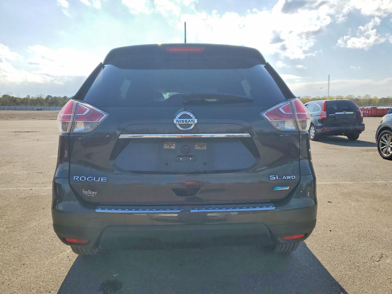 2014 Nissan Rogue Sl Черный vin: 5N1AT2MV9EC795757