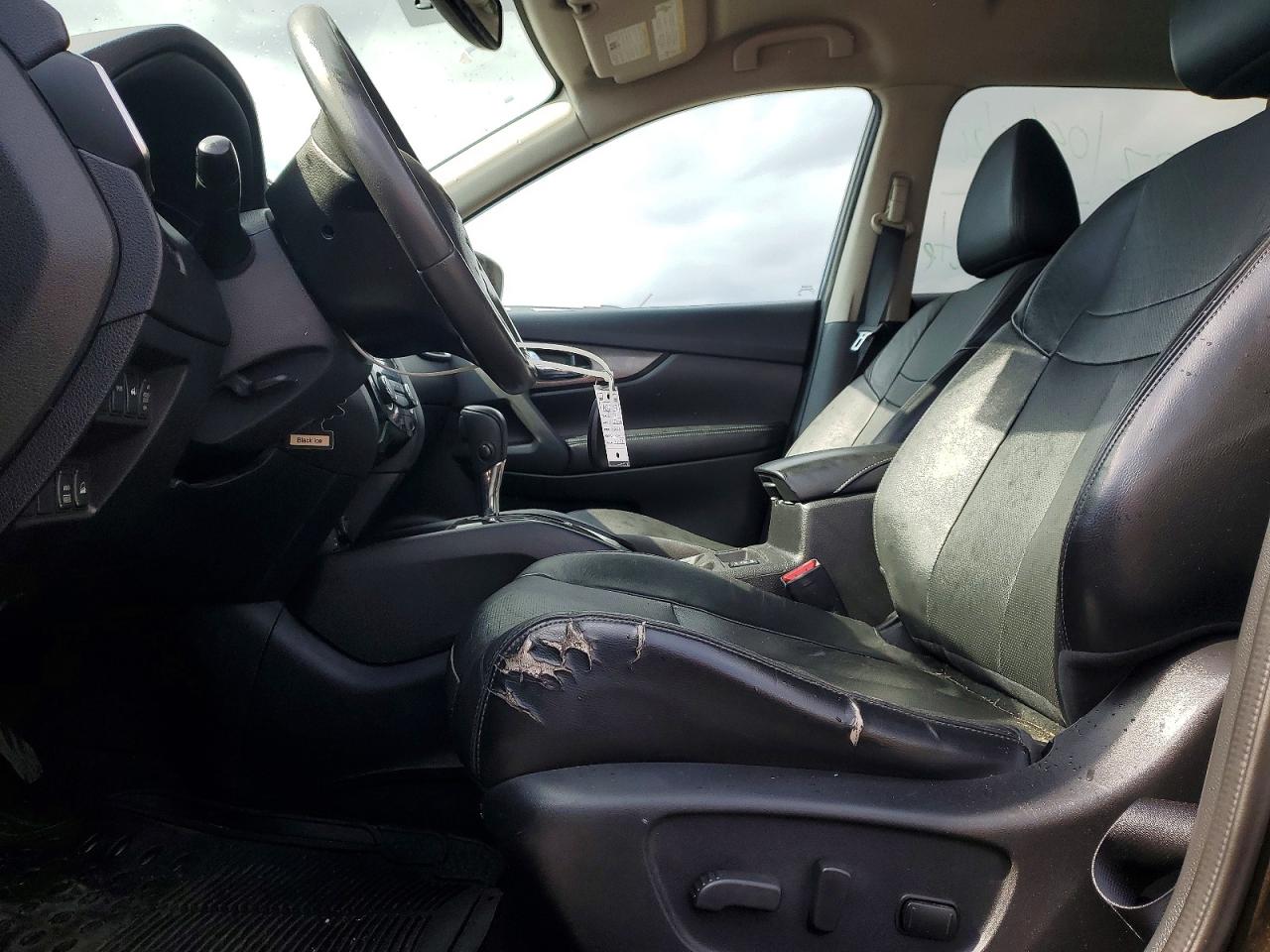 2014 Nissan Rogue Sl Черный vin: 5N1AT2MV9EC795757