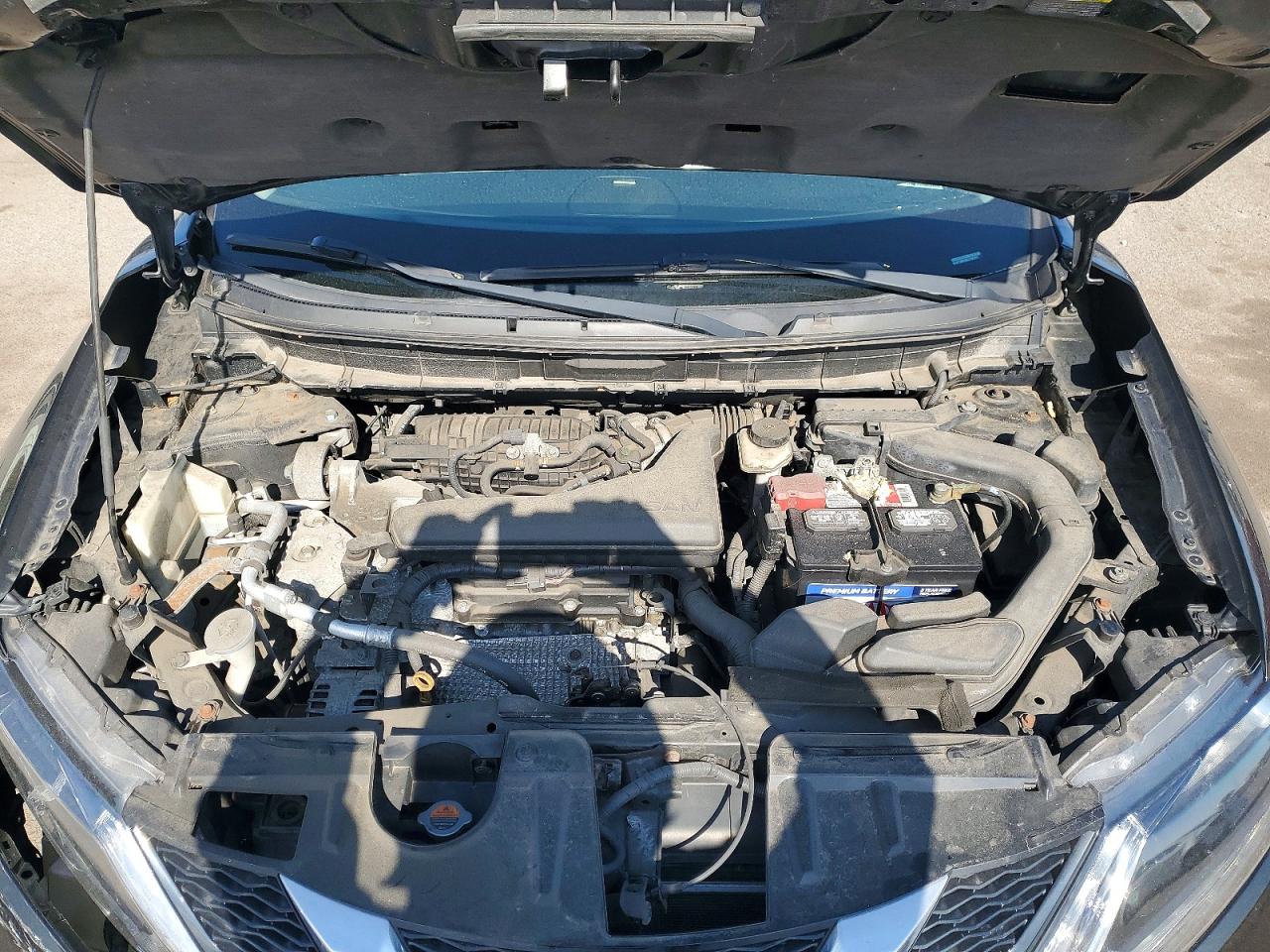 2014 Nissan Rogue Sl Черный vin: 5N1AT2MV9EC795757