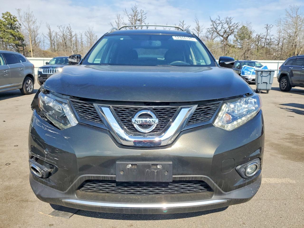 2014 Nissan Rogue Sl Черный vin: 5N1AT2MV9EC795757