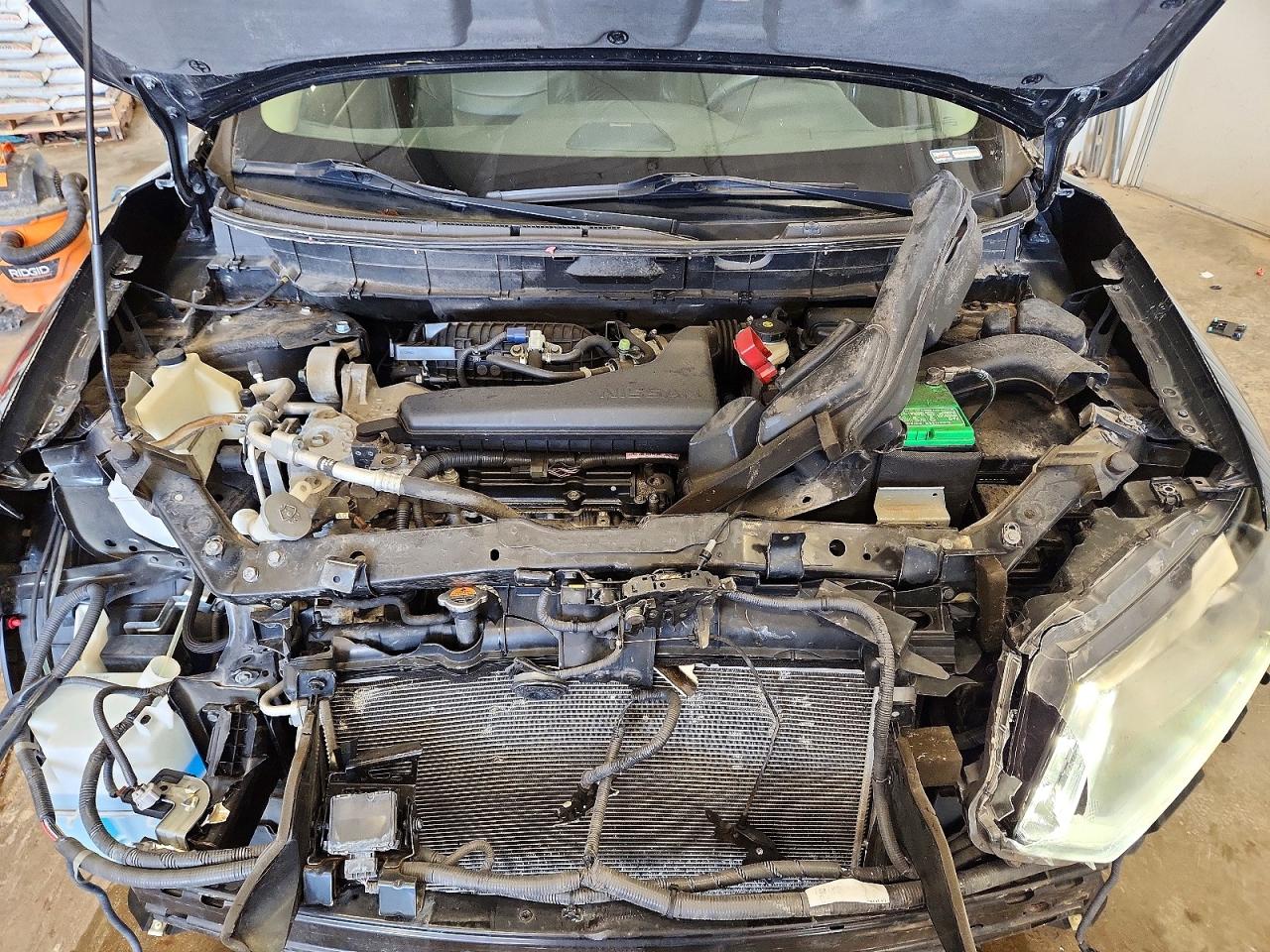 2014 Nissan Rogue Sl Черный vin: 5N1AT2MV9EC799288
