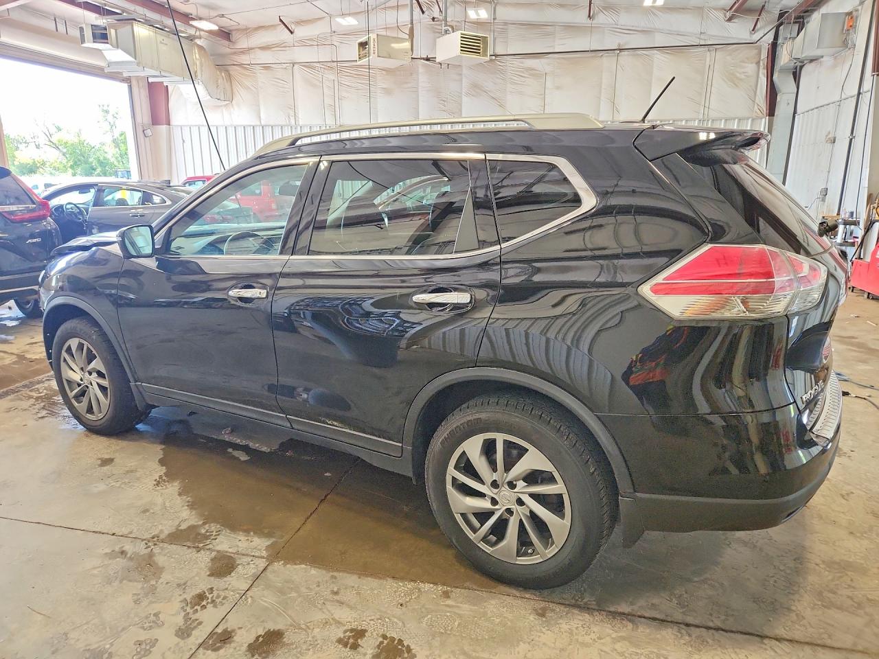 2014 Nissan Rogue Sl Черный vin: 5N1AT2MV9EC799288