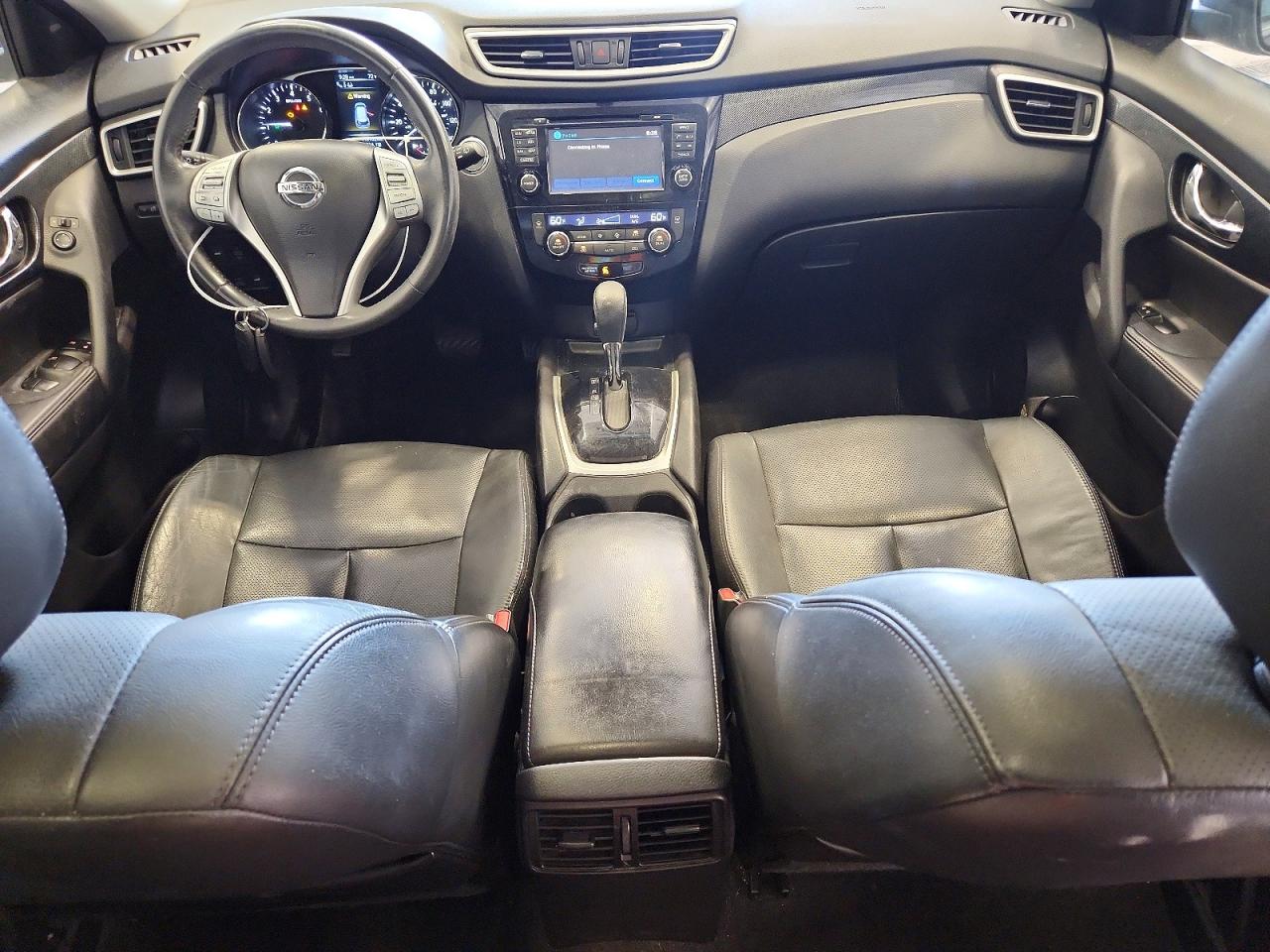 2014 Nissan Rogue Sl Черный vin: 5N1AT2MV9EC799288