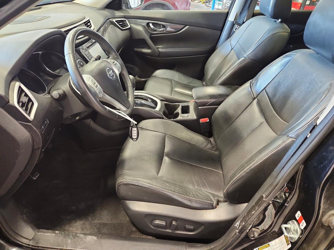 2014 Nissan Rogue Sl Черный vin: 5N1AT2MV9EC799288