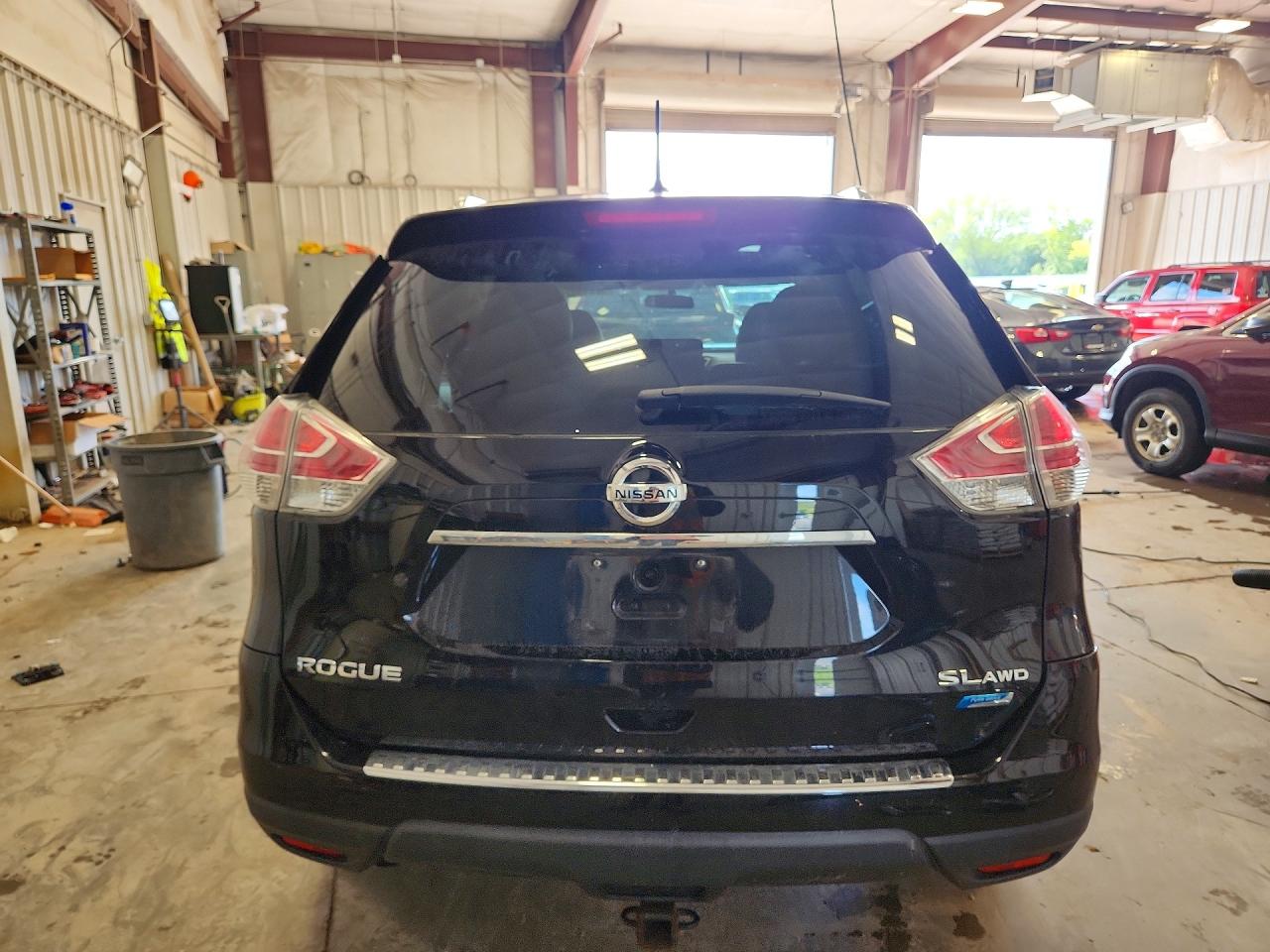 2014 Nissan Rogue Sl Черный vin: 5N1AT2MV9EC799288