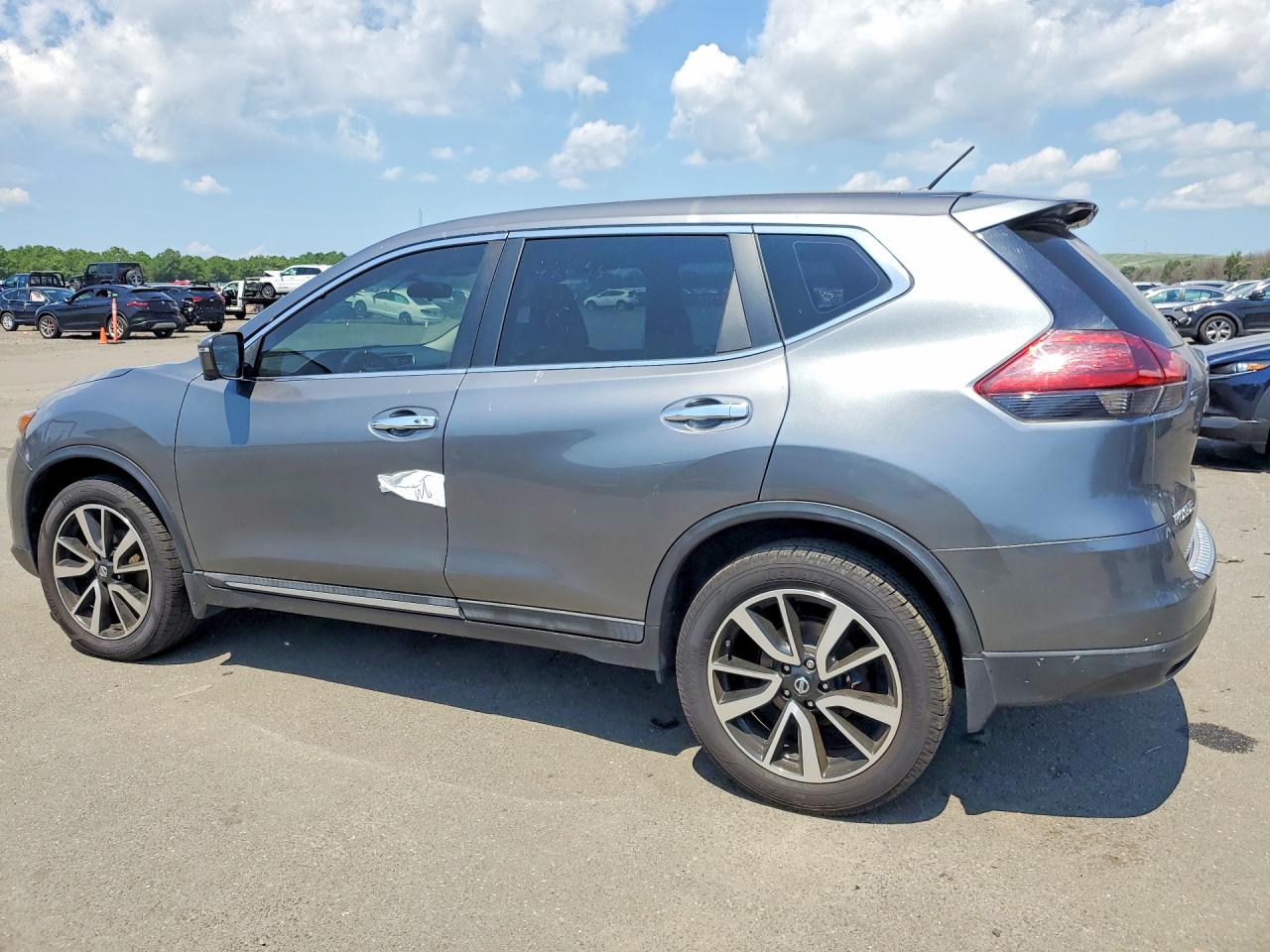 2014 Nissan Rogue S Серый vin: 5N1AT2MV9EC801010