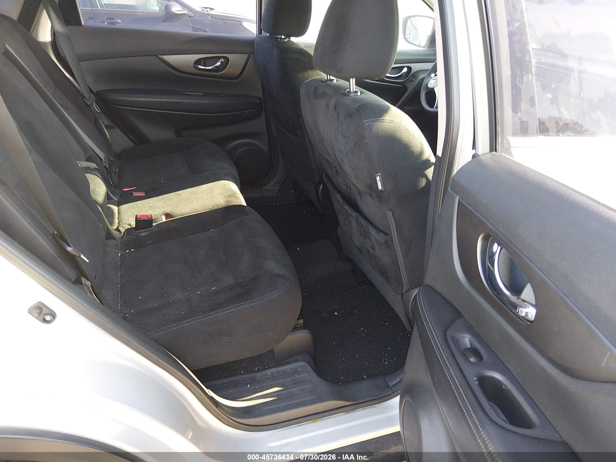 2014 Nissan Rogue S Gray vin: 5N1AT2MV9EC802397
