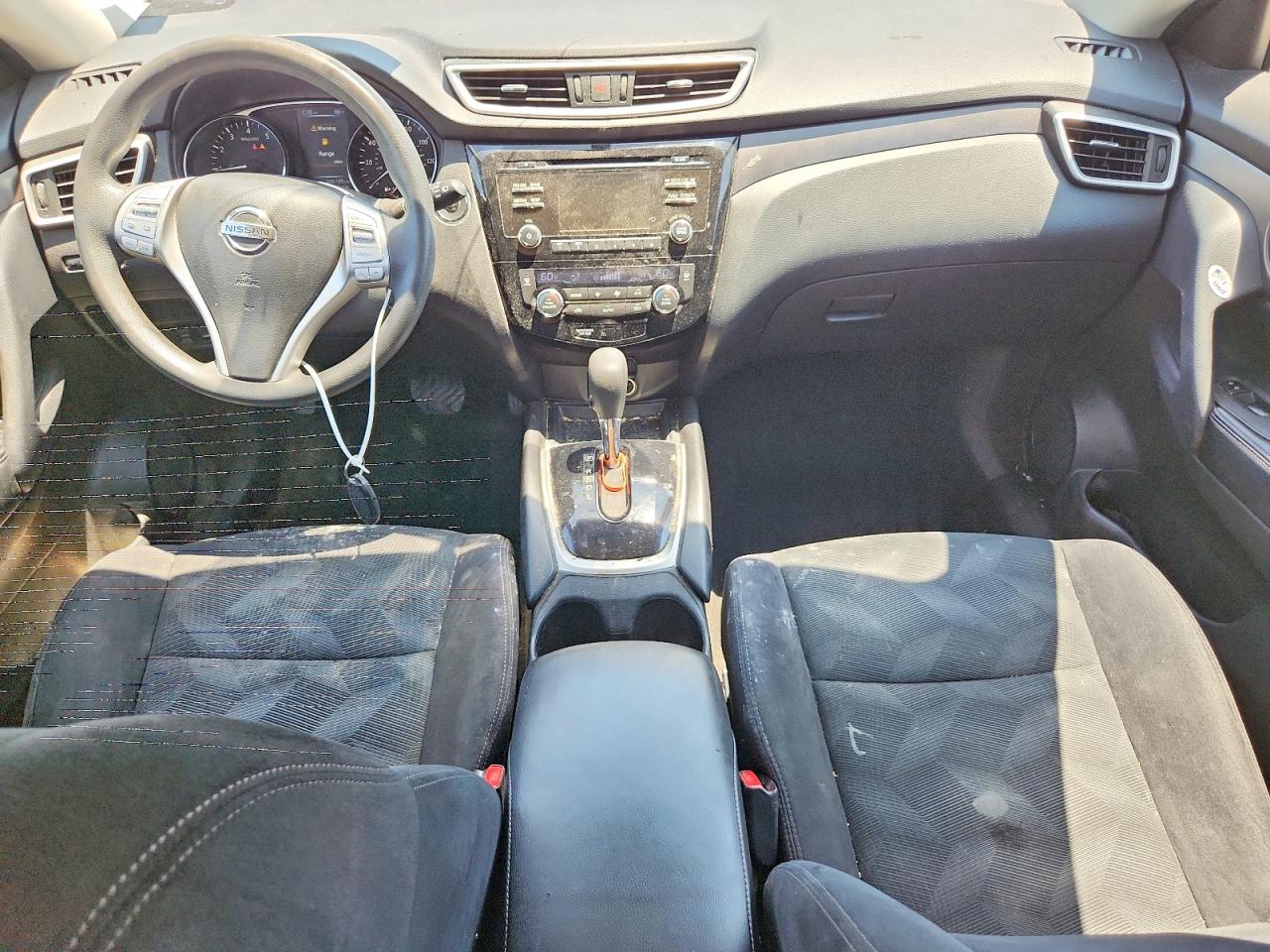 2014 Nissan Rogue Sv White vin: 5N1AT2MV9EC807891