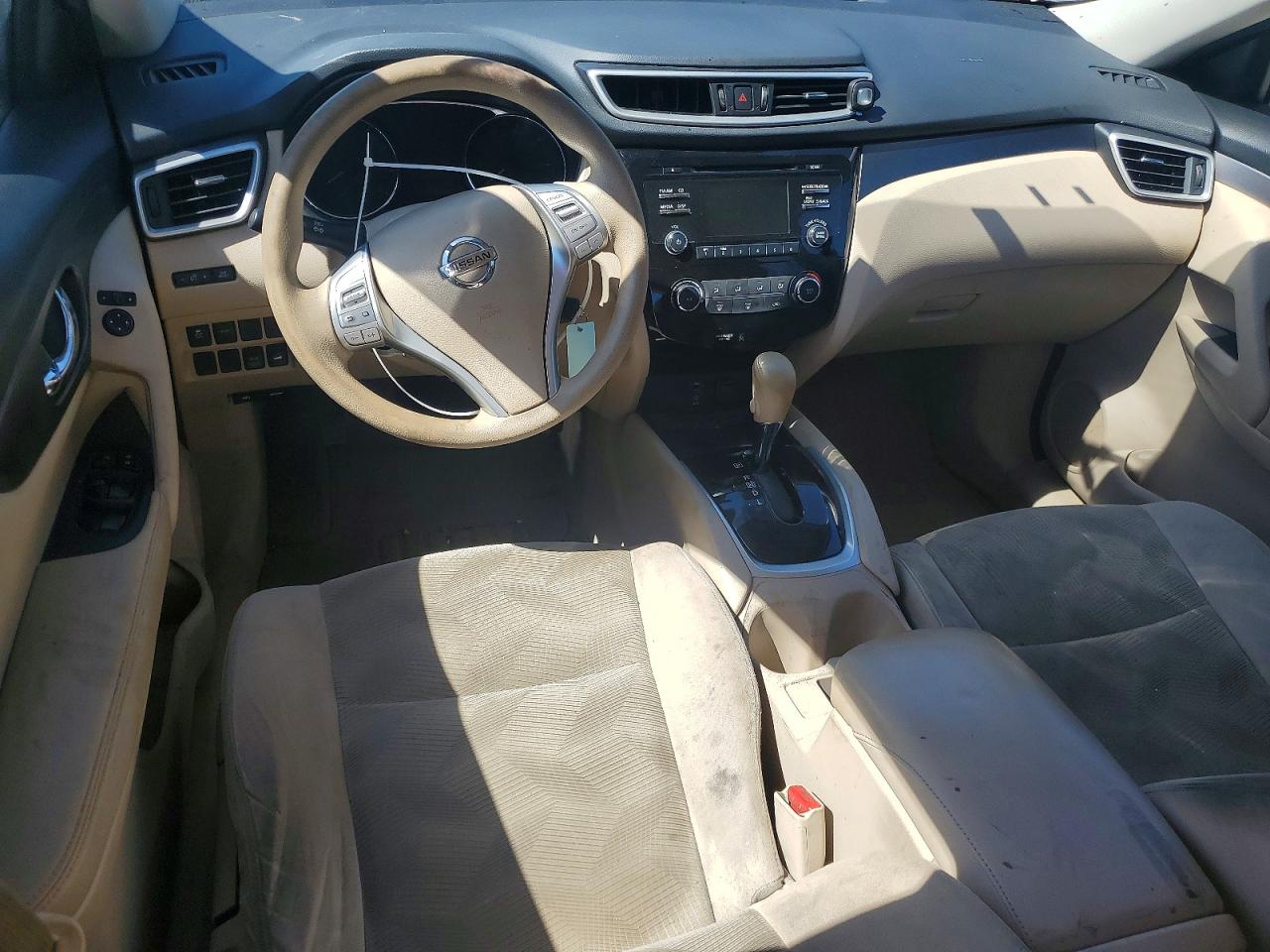 2014 Nissan Rogue S Black vin: 5N1AT2MV9EC811083