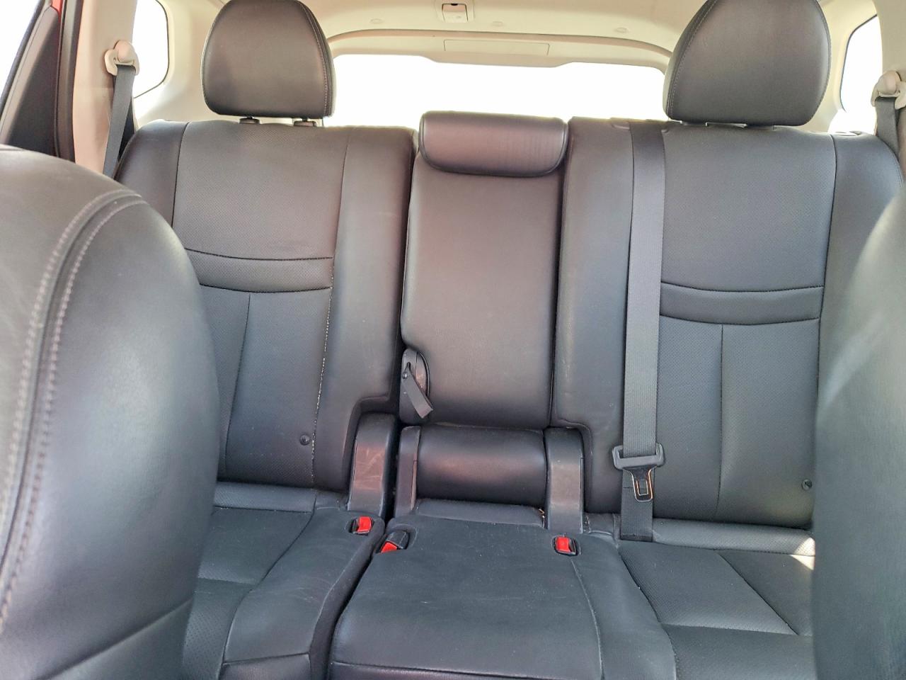 2014 Nissan Rogue Sl Красный vin: 5N1AT2MV9EC828594