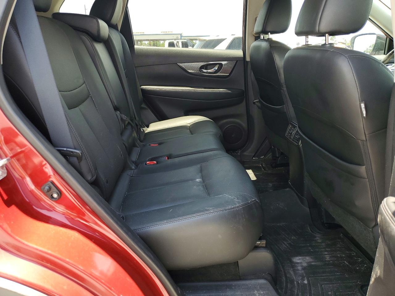 2014 Nissan Rogue Sl Красный vin: 5N1AT2MV9EC828594