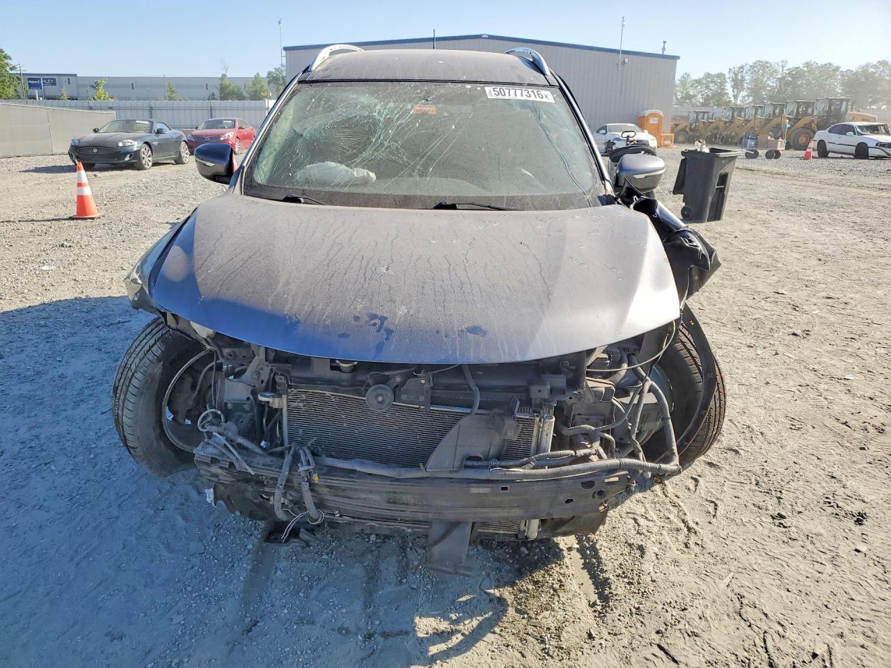 2014 Nissan Rogue Sv Gray vin: 5N1AT2MV9EC829938