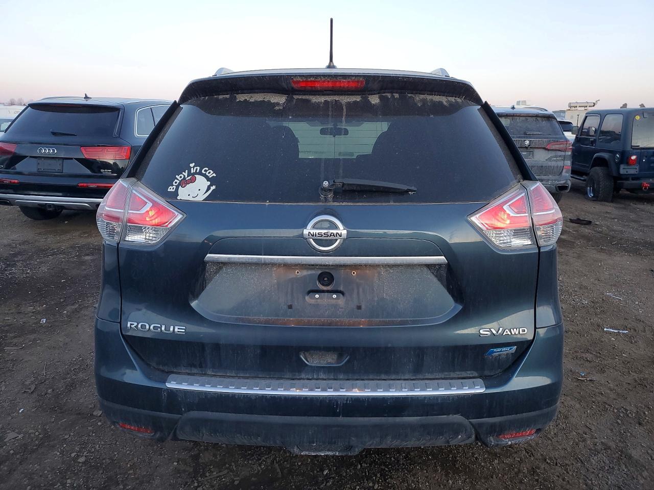 2014 Nissan Rogue S Charcoal vin: 5N1AT2MV9EC835383