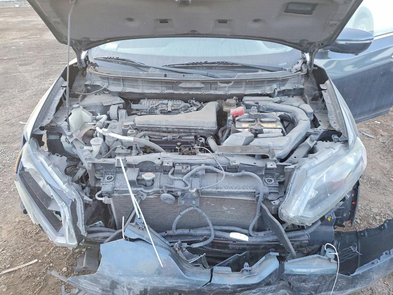 2014 Nissan Rogue S Charcoal vin: 5N1AT2MV9EC835383