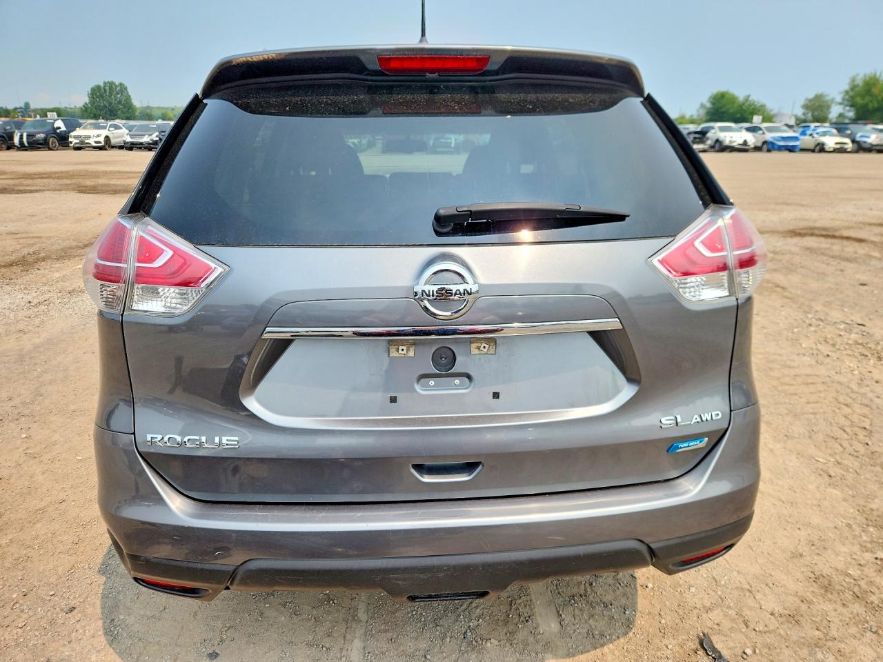 2014 Nissan Rogue S Gray vin: 5N1AT2MV9EC846688