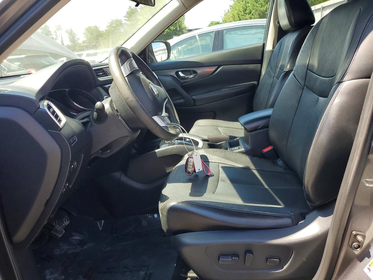 2014 Nissan Rogue Sl Silver vin: 5N1AT2MV9EC850725
